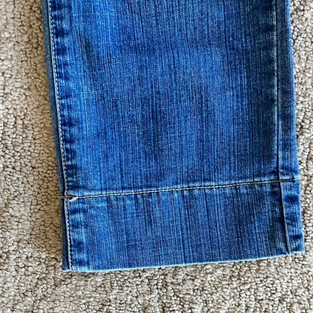 P&P Casual Collection Rhinestone embellished cropped jeans - Picture 6 of 10